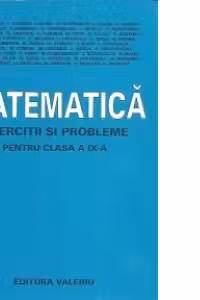 Matematica - Manual pentru clasa a IX-a