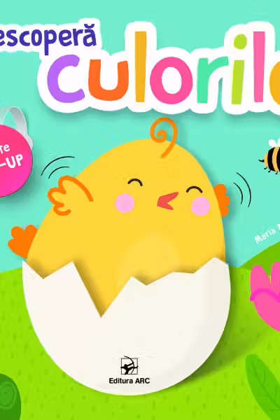Descopera culorile - Carte Pop-Up