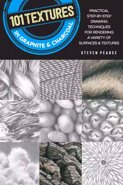 101 Textures in Graphite & Charcoal