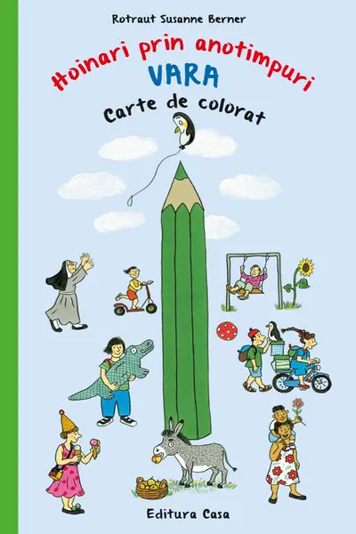 Hoinari prin anotimpuri: Vară. Carte de colorat