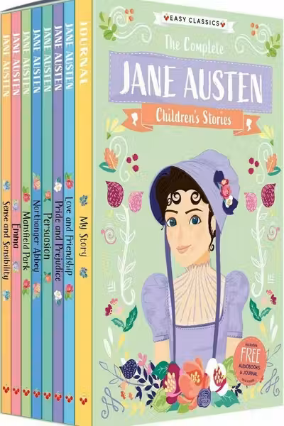 The Complete Jane Austen Children`s Collection 8 Books Set