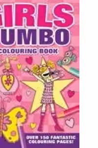 Carte de colorat Jumbo fetita