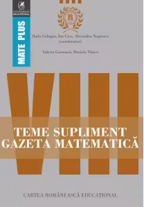 Gazeta Matematică Clasa a 8-a Teme supliment