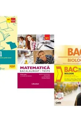 Pachet Bacalaureat 2026. Eseul. Pregatire individuala pentru proba scrisa, Matematica M1. Teste si Notiuni teoretice si teste pentru clasele 11-12 -Liliana Paicu, Rodica Manolescu, Silvia Olteanu