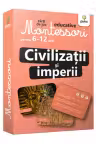 Carti de joc Montessori. Civilizatii si imperii 6-12 ani