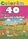 Colorăm. 40 de imagini cu animale sălbatice