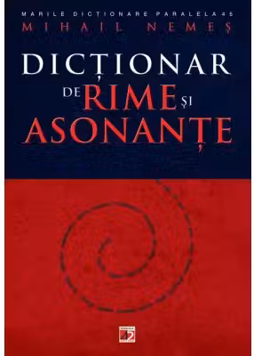 Dictionar de rime si asonante