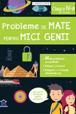 Probleme de mate pentru mici genii, clasa a 4-a