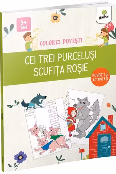 Cei trei purcelusi si Scufita Rosie