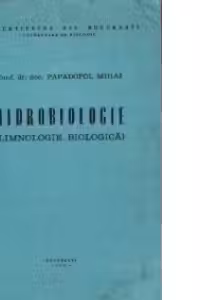 Hidrobiologie (Limnologie biologica)
