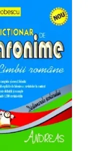 Dicționar de paronime al limbii române