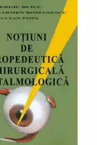 Notiuni de propedeutica chirurgicala oftalmologica
