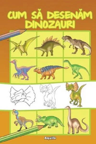 Cum sa desenam dinozauri
