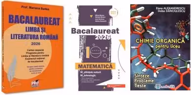 Pachet Bacalaureat 2026. Limba si literatura romana, Matematica M-stiintele-naturii si M-tehnologic si Chimie organica pentru liceu. Sinteze. Probleme. Teste - Mariana Badea, Mihai Monea, Elena Alexandrescu