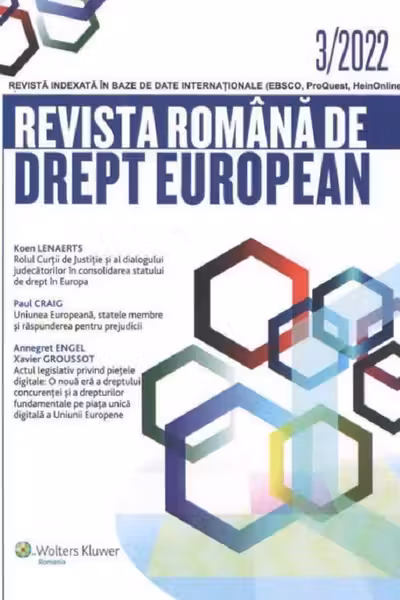 Revista Română de Drept European Nr.3/2022