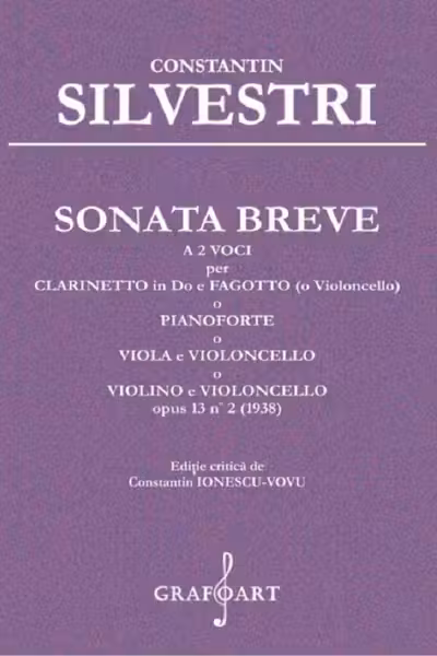 Sonata Breve a 2 voci per Clarinetto in Do e Fagotto
