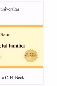 Dreptul familiei. Editia 3