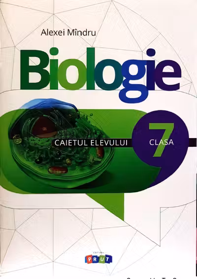 Biologie. Caietul elevului - clasa a 7-a