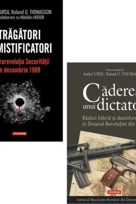 Pachet 2 carti: Tragatori si mistificatori si Caderea unui dictator