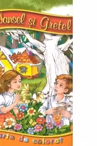 Hansel si Gretel - Carte de colorat