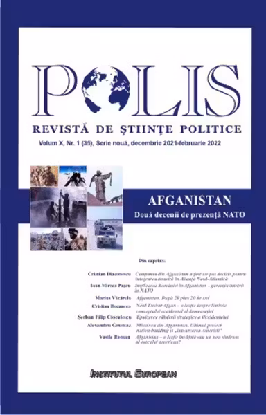Polis Vol.10 Nr.1 (35) Serie nouă decembrie 2021-februarie 2022. Revista de științe politice