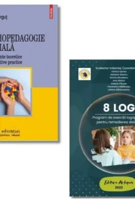 Pachet: Psihopedagogie speciala si 8 Log program de exercitii logopedice - Alois Ghergut, Ecaterina Vrasmas