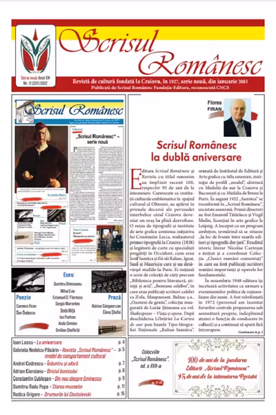 Revista Scrisul Românesc Nr.11 din 2022