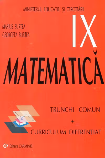 Matematica Țc+Cd - Clasa 9 - Manual