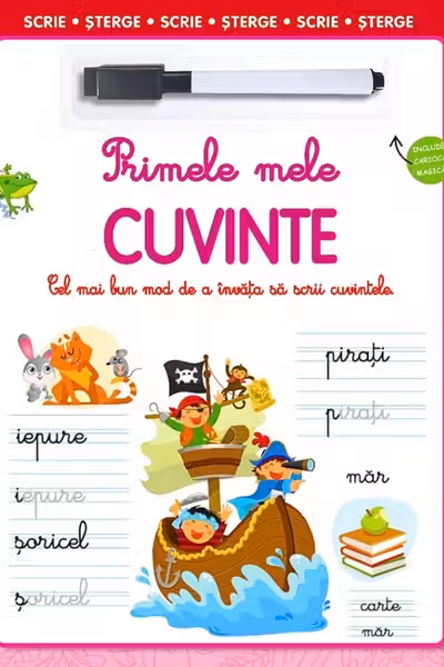 Primele cuvinte scrie si sterge
