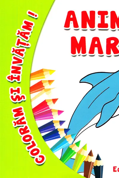 Coloram si invatam! Animale marine