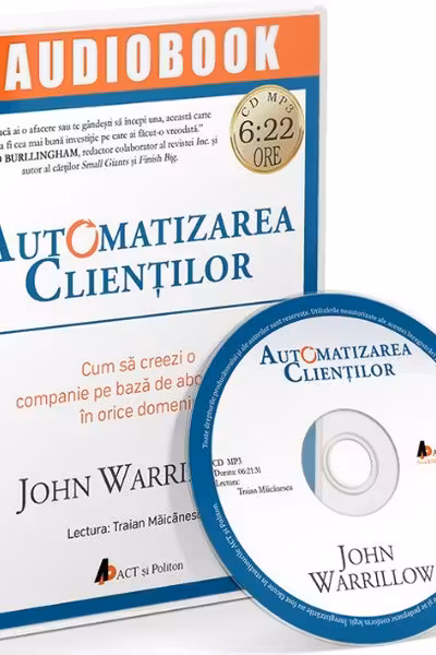 Audiobook. Automatizarea clienților