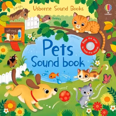 Usborne Sound Books: Pets Sound Book