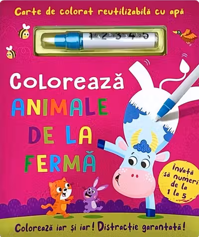 Coloreaza animale de la ferma