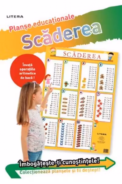 SCADEREA 0/10 (planse educationale infoliate)