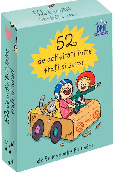 52 jetoane de activități între frați și surori