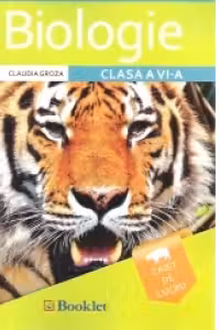 Biologie - caiet de lucru pentru clasa a VI-a