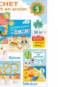 Pachet sfarsit an scolar, clasa a III-a