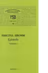 P. S. B. volumul 9. Epistole