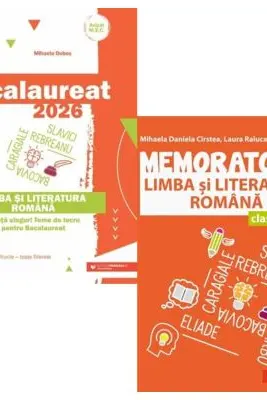 Pachet Limba si literatura romana Bacalaureat 2026. Teme de lucru si memorator - Mihaela Dobos, Mihaela Daniela Cirstea