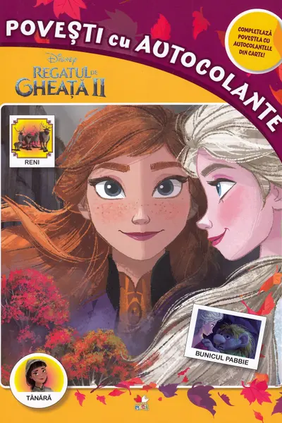 DISNEY. REGATUL DE GHEATA II. Povesti cu autocolante