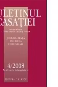 Buletinul Casatiei, Nr. 4/2008