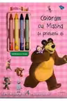COLORAM CU MASHA SI PRIETENII EI. Contine 4 creioane cerate