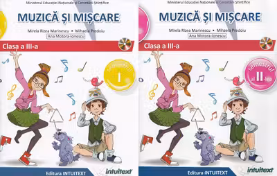 Muzica și mișcare - Clasa 3 Sem.1+2 - Manual + CD