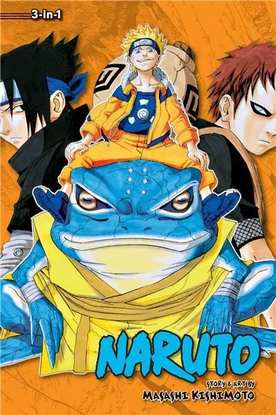 Naruto (3-in-1 Edition) Vol. 5 - The Terrible Experiment