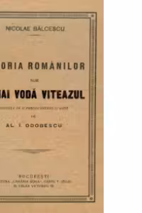 Istoria romanilor sub Mihaiu Voda Viteazul