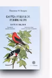 Cartea pasarilor pentru copii, carte de colorat