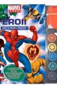 Eroii Marvel. Carte cu povesti si proiector