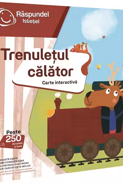 Raspundel Istetel, carte interactiva Trenuletul calator