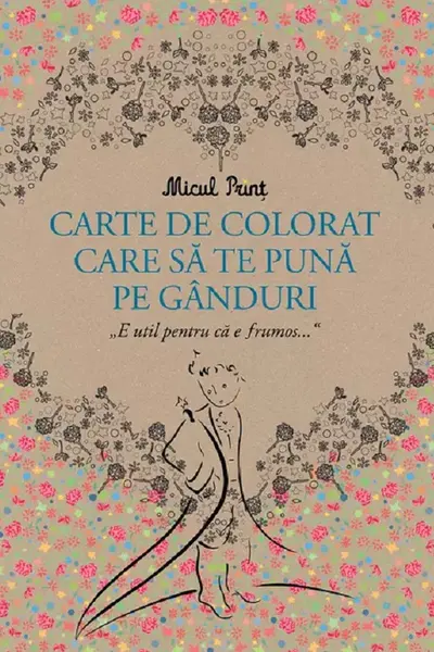 Micul Print - carte de colorat care sa te puna pe ganduri