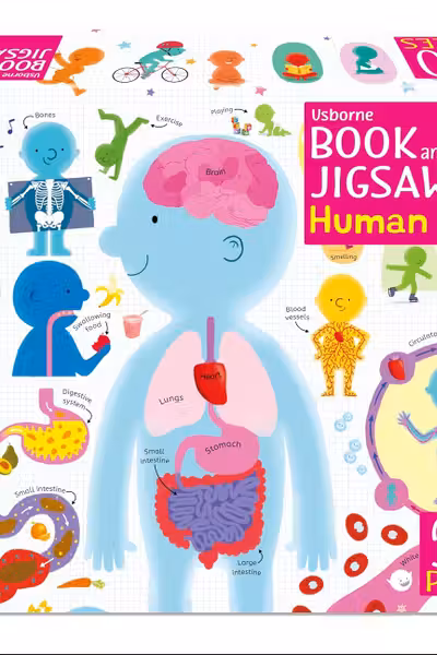 Usborne Book and Jigsaw Human Body